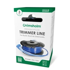 Grimsholm Trimmerisiima ja kasetti Ryobi Bosch.greenworks -laitteille Best