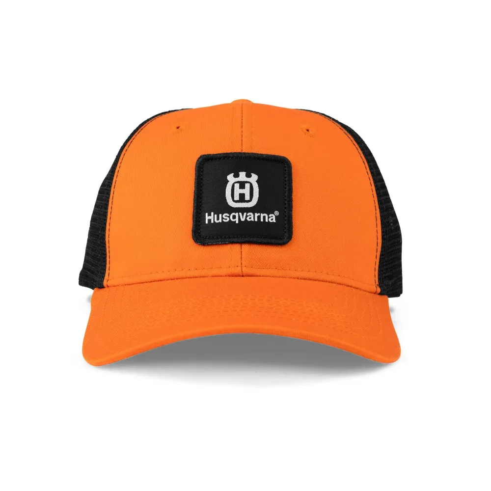 Trucker-lippalakki oranssi - Husqvarna