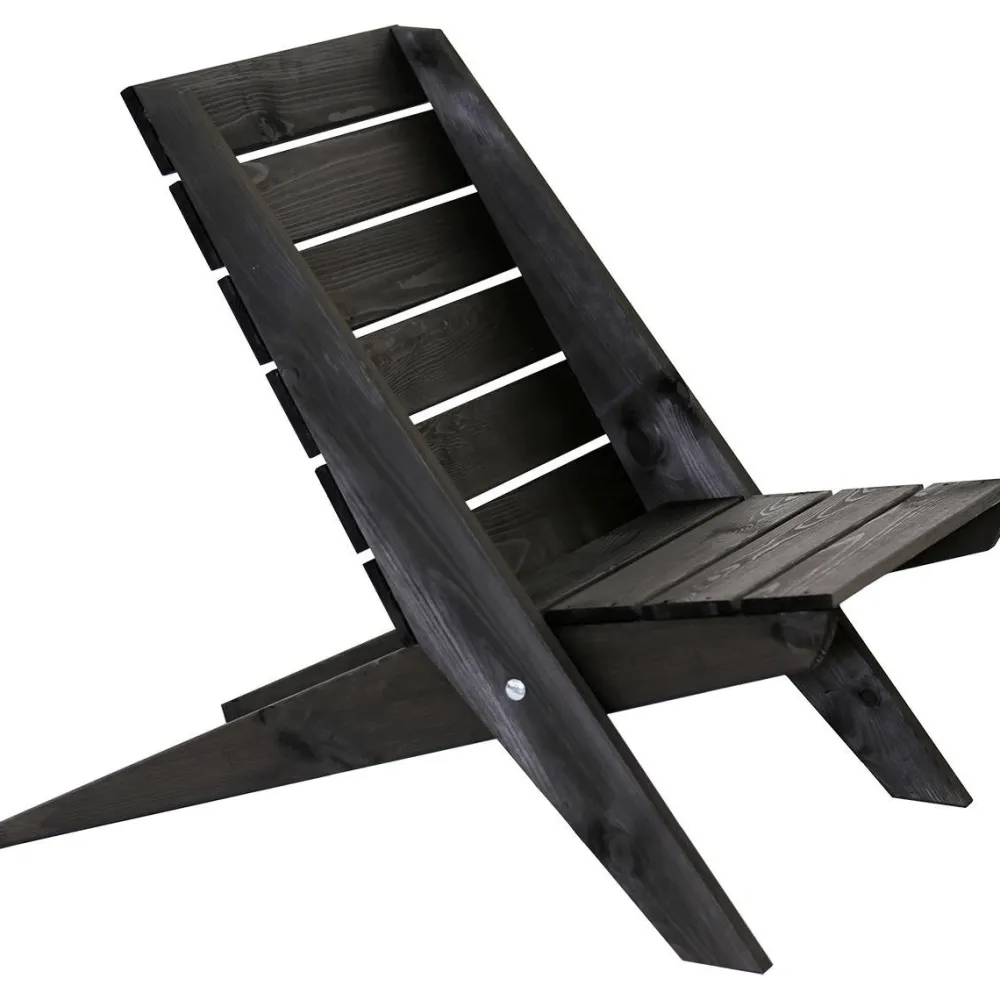 Tuoli Granny mänty musta - EcoFurn Hot