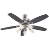 Globo Tuuletinvalaisin Jerry Ø130cm 40W pyökki/harmaa Hot