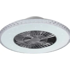 Trio Tuuletinvalaisin Harstad, Ø60cm, kromi, starlight Discount