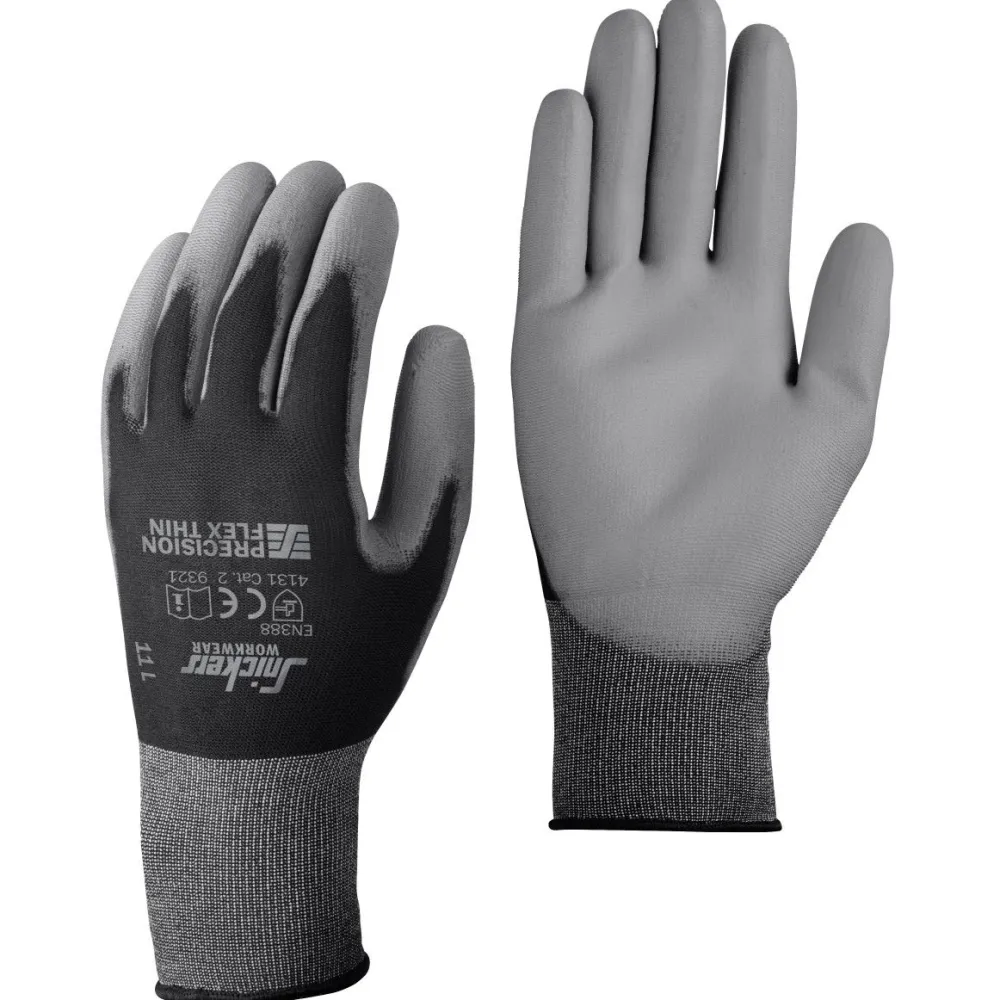 Työkäsineet 3 Precision Flex Light harmaa - Snickers Workwear Sale
