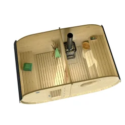 Tene Tynnyrisauna Hanko 9.4m² New