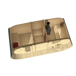 Tynnyrisauna Lohja 11.8m² - Tene Outlet