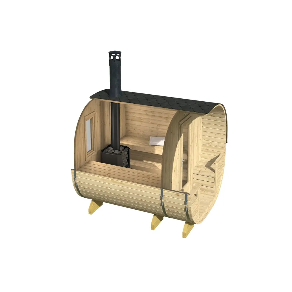 Tynnyrisauna Nokia 6.4m² - Tene Online