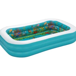 Bestway Uima-allas 3D Undersea Adventure, 2.62m x 1.75m x 51cm Clearance