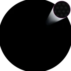 FinePRICE Uima-altaan suoja musta 300 cm pe New