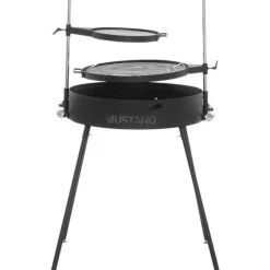 Ulkogrilli Ventura musta - Mustang Outlet