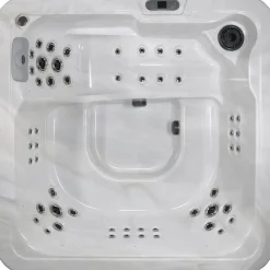 Comfort Garden Spa Ulkoporeallas Comfort Garden Stella, 6 hlöä, 52 suutinta, harmaa/vaalea marmori Discount