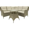 Ulkosohvaryhmä Bristol, 4-istuttava, beige - Baltic Garden Online