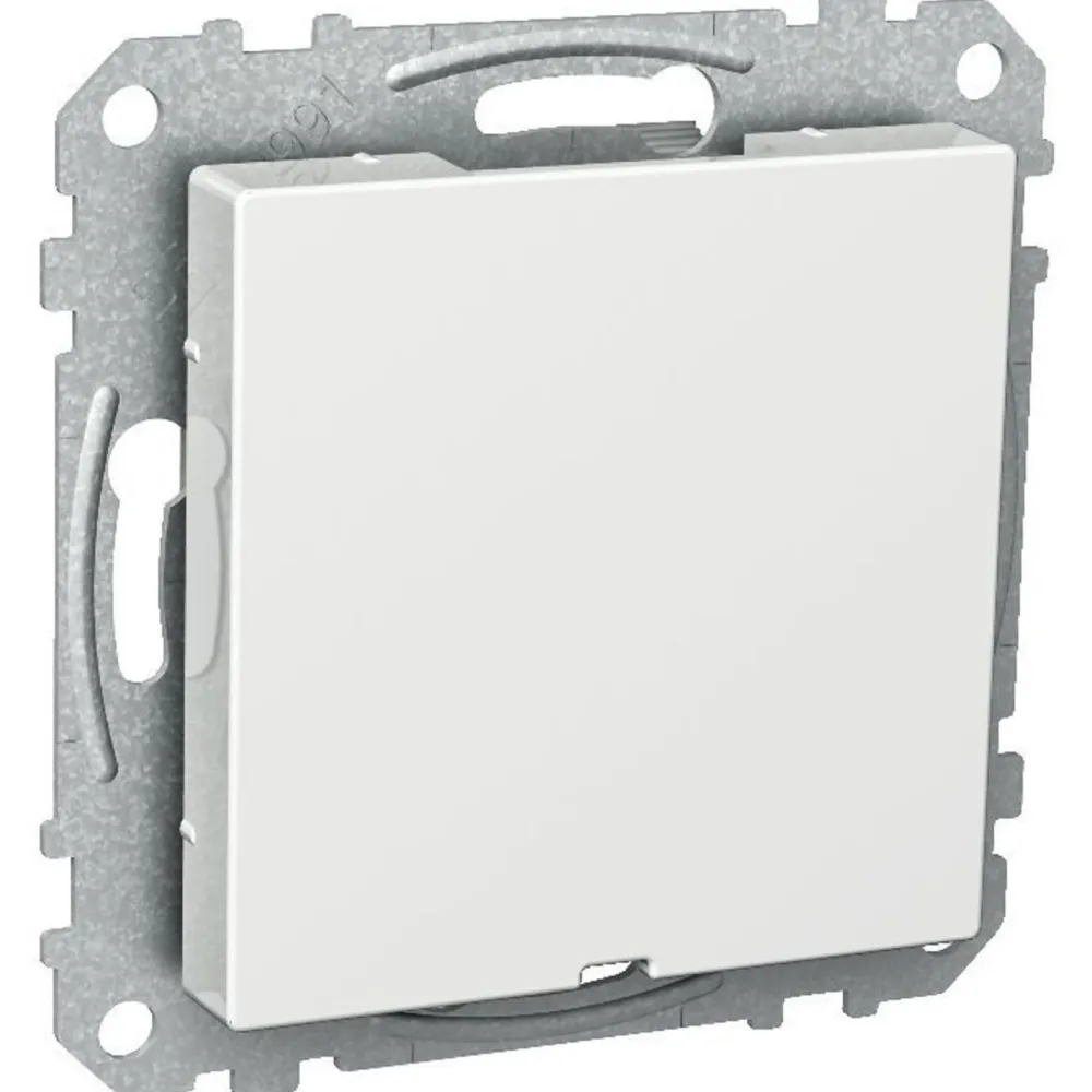 Umpikeskiölevy valkoinen Exxact - Schneider Electric Outlet