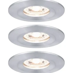 Paulmann Upotettava LED-valaisin Nova Mini Coin Rigid, 3kpl, IP44, Ø65mm, 4W, 310lm, 2700K, eri värejä Online