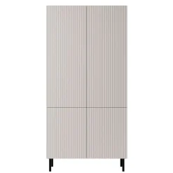 Vaatekaappi ARUBA, beige (0590) - Nomla Best