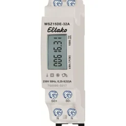 1-vaihe energiamittari WSZ15DE-32A ilman MID-hyväksyntää - Eltako Sale