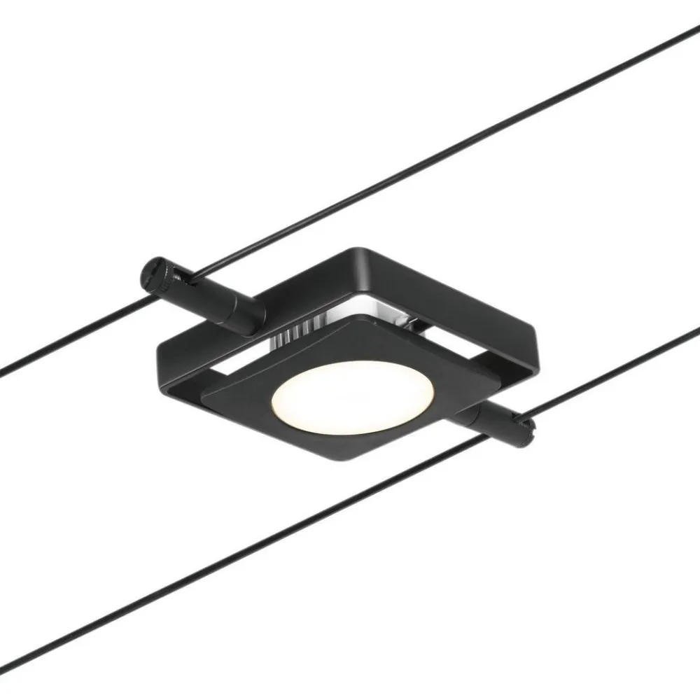 Paulmann Vaijerivalaisin CorDuo MacLED, 250lm, 4.5W, 3000K, 12V, mattamusta Sale