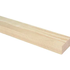 JR-Wood Vajaasärmäinen rima PL/VL, 22x50mm, puuvalmis, eri vaihtoehtoja Outlet
