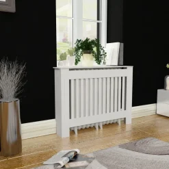 Valkoinen mdf patterinsuojakaappi 112 cm - FinePRICE Hot
