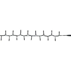 Markslöjd Valoketju Chrissline Crab Original, 100 valoa, 5m musta Hot