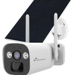 Valvontakamera Nivian Smart, 2K resoluutiolla, 4G modeemilla, akulla ja aurinkokennolla - Celotron Discount