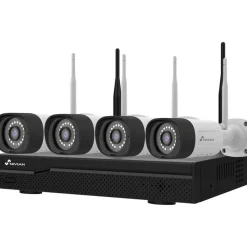 Valvontakamerapaketti Nivian Professional, 4x3MP kameraa, 10 kanavaa, langaton, yönäkö - Celotron Hot