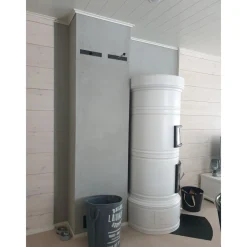 Varaava tuplahormi valmispiippu Tupla Ø 180+180 mm - Watti Outlet