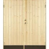 Varaston ovi 10° suora paneeli 150x190cm sis. 2kpl ovisalvat - JABO Clearance
