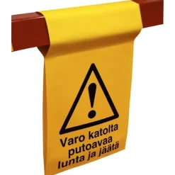 Suomen Turvakauppa Varoituslippu kiinteistöpuomiin Hot