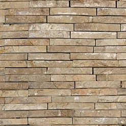 Qualitystone Verhoilukivi Mustard, verkolla, 15 x 100 mm New