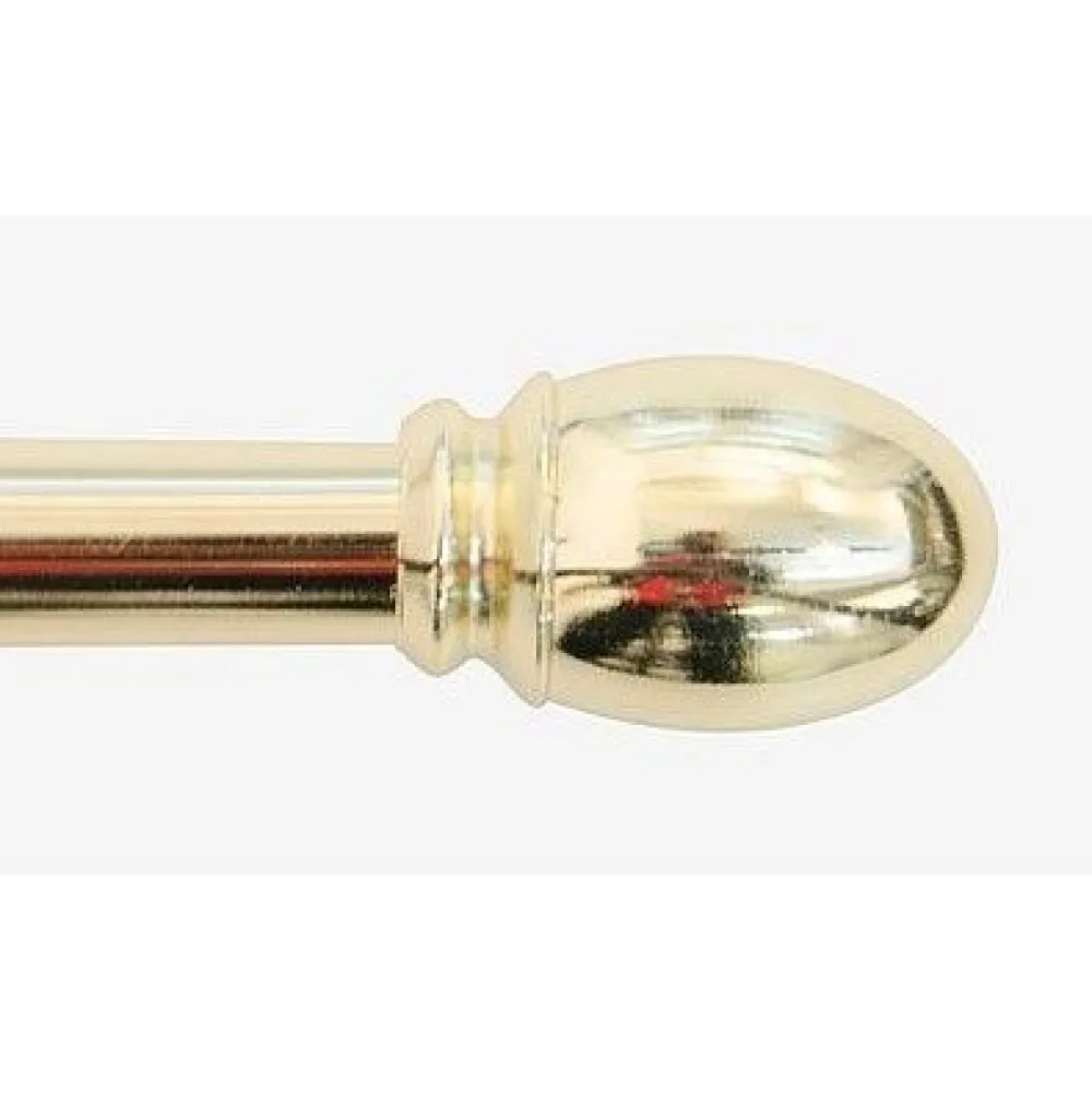 Verhotanko Olivia Ø16/19 mm 130-240 cm messinki - Hasta Clearance