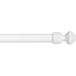 Verhotanko puinen valkoinen 200 cm 28 mm - Hasta Clearance