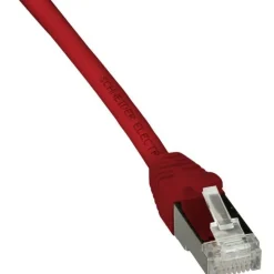 Verkkokaapeli Actassi CAT6a S/FTP, 1.0m, punainen - Schneider Electric Outlet