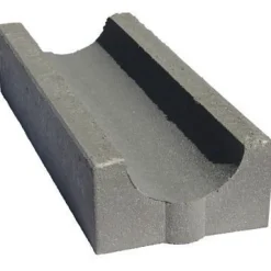 Vesikouru Kevyt 500x195x100 mm sileä musta - Rudus Best
