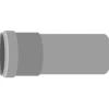 Viemärin muhviputki HT Ø75x500 mm - Meltex Outlet