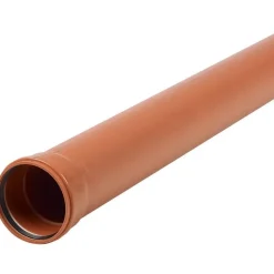 Viemärin muhviputki NAL SN8 Ø160x2000 mm - Meltex Discount