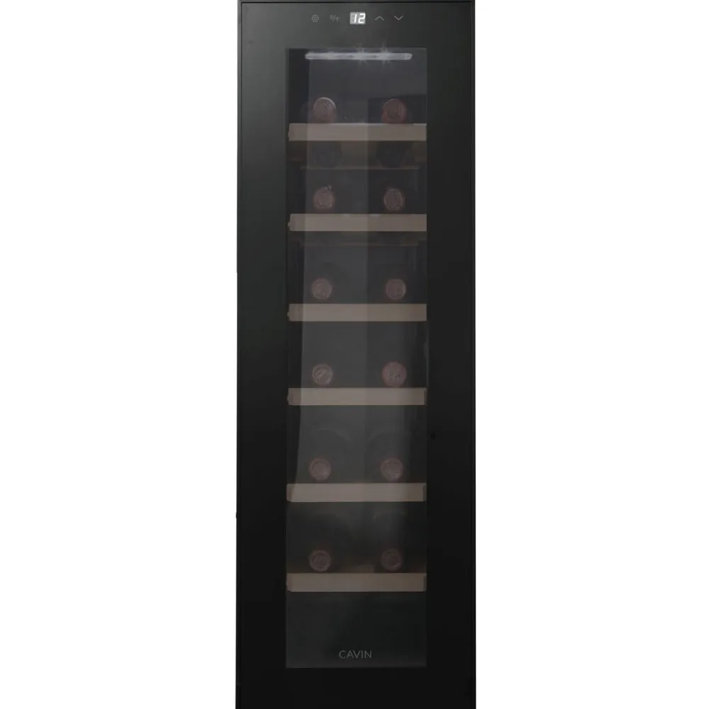 Cavin Viinikaappi Northern Collection 14, 27.3cm, 1 lämpötila-alue, vapaasti seisova, musta Discount