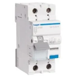 Hager Vikavirtajohdonsuojakatkaisija A ADA960G 2x10A/30mA C-käyrä Sale