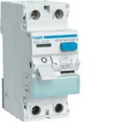 Vikavirtasuojakytkin CDA240K 30mA/2X40A - Hager Outlet