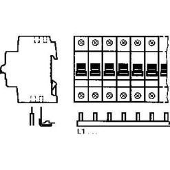 ABB Virtakisko 1v/60mod/10mm2 PS1/60 Online
