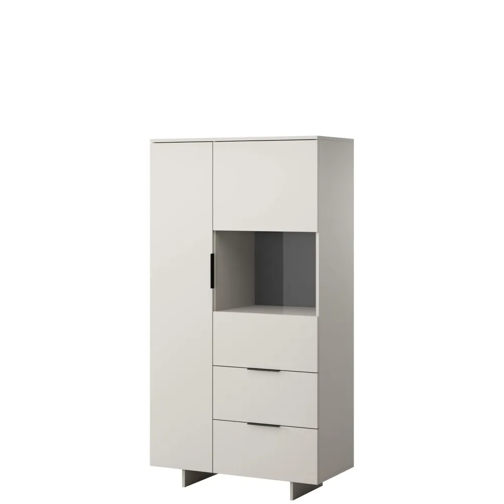 Nomla Vitriinikaappi ALMA, beige (2323) Discount