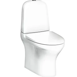 Gustavsberg WC-istuin Estetic 8300 piilo S/P-lukko, Hygienic Flush, C+, valkoinen Best