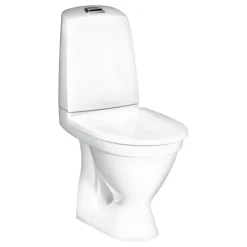 WC-istuin Nautic 1510 Hygienic Flush piilo-P kaksoishuuhtelu vakiokansi - Gustavsberg Outlet