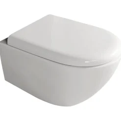 WC-istuin Aquatech Rimless seinämalli valkoinen - Kerasan Online