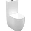 WC-istuin Flo Set 3/6l kaksoishuuhtelu S/P-lukko valkoinen - Kerasan New