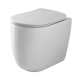 WC-istuin Nolita 5318 Rimless lattiamalli S/P-lukko valkoinen - Kerasan
