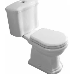 WC-istuin Retro 3 S-lukko kromi 3/6l kaksoishuuhtelu - Kerasan Hot