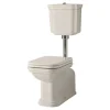WC-istuin Waldorf 2 keraamisella alasäiliöllä kromi - Kerasan Best