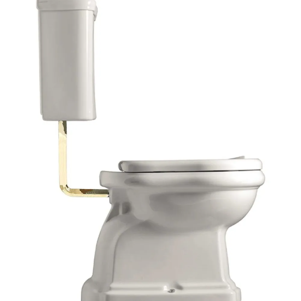 Lavabo WC-istuin Retro Low, P-lukko, valkoinen, eri värejä Best