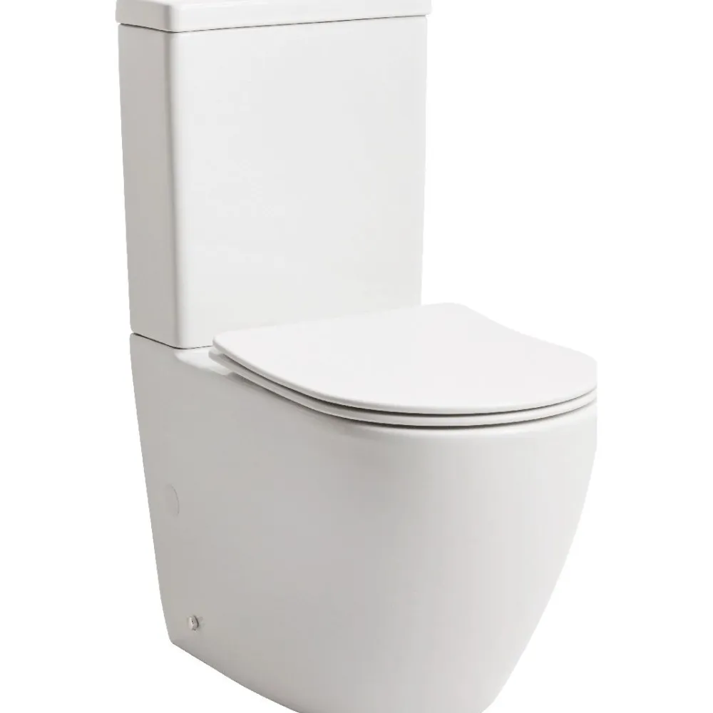 Lavabo WC-istuin Studio BTW, soft close -kannella, valkoinen Best