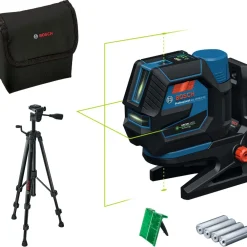 Yhdistelmälaser Bosch Professional GCL 12V-50-22 CG sis. BT150, AA-paristot ja tasku - Bosch Power Tools New