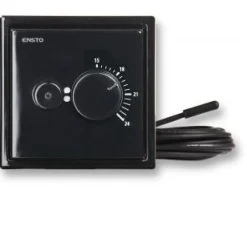 Ensto Yhdistelmätermostaatti ECO16BT-IN-SW 16A IP30 U musta Hot